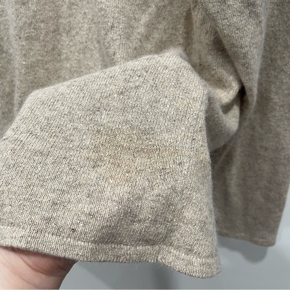 Pria Crop Waterfall Cardigan Sweater Silk Angora Lambswool Medium Lagenlook - Picture 6 of 6